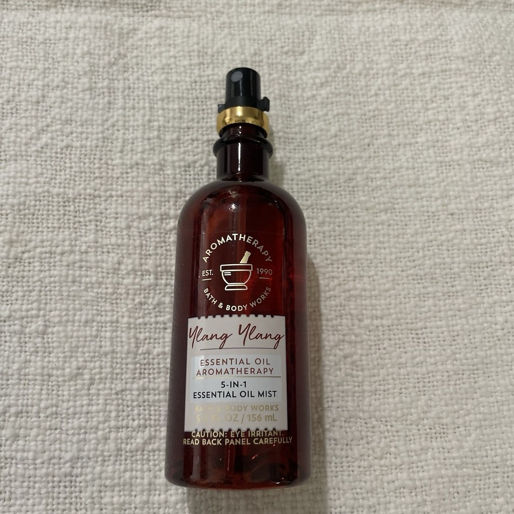 BATH & BODY WORKS AROMATHERAPY YLANG YLANG 5-IN-1‎ ESSENTIAL OIL MIST SPRAY NEW